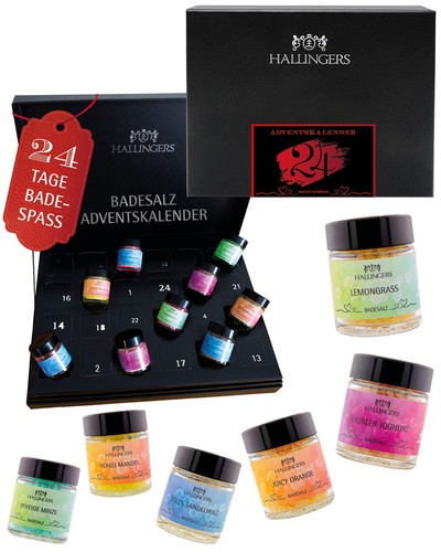 Badesalze adventskalender - badesalze, 24
