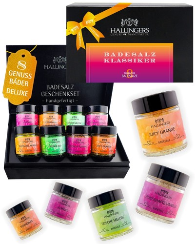 Badesalze geschenk set - badesalze, 8