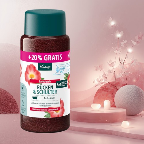 Kneipp badekristalle rücken - badekristalle, &