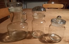3 Gläser, Vorratsgläser für
