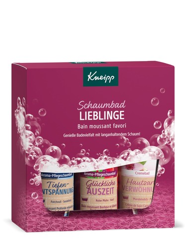 Schaumbad geschenkset 3x100ml - schaumbad,