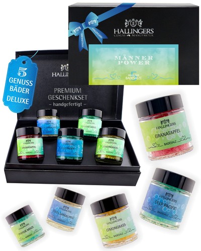 Badesalze geschenk set - badesalze, geschenk-set