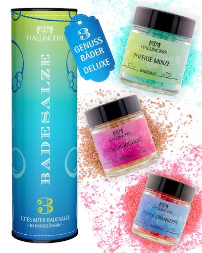 Badesalze geschenk set - badesalze, 3