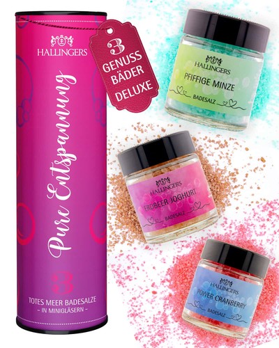 Badesalze geschenk set - badesalze, 3